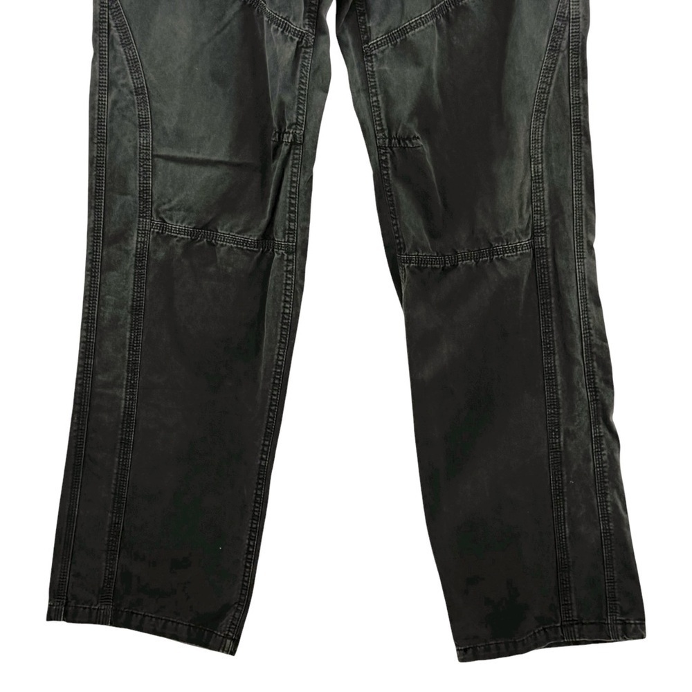 Men's Utility Pants Faded Black Tactical Straight Leg Cool Accents | 36” x 33” - Picture 4 of 13
